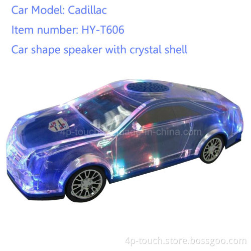 Wireless Portable Cadillac Car Shape Speaker with USB/TF/USB/FM Radio (HY-T606)